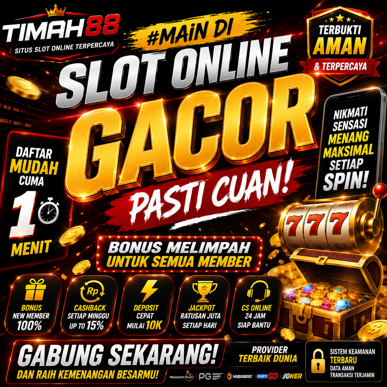 TIMAH88 Pilihan Tepat untuk Menikmati Hiburan Slot Online Berkualitas